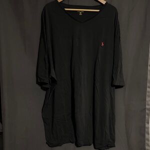 Polo by Ralph Lauren Black V-Neck Tee